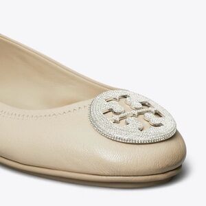 Tory Burch Minnie Travel pave Ballet. Size: 8,5. New